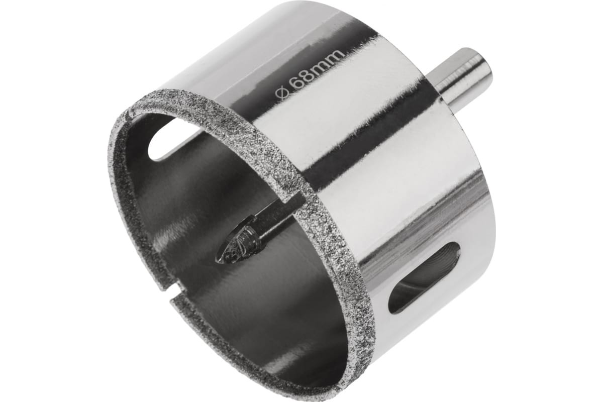 Коронка алмазная ⌀6.8 см x 5 см, по керамической плитке стеклу, Kranz, 1 шт. (KR-92-0018)