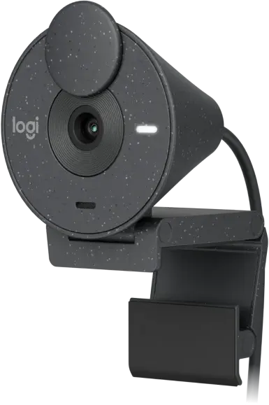 Веб-камера Logitech Brio 300, 2 MP, 1920x1080, встроенный микрофон, USB Type-C, графит (960-001436)