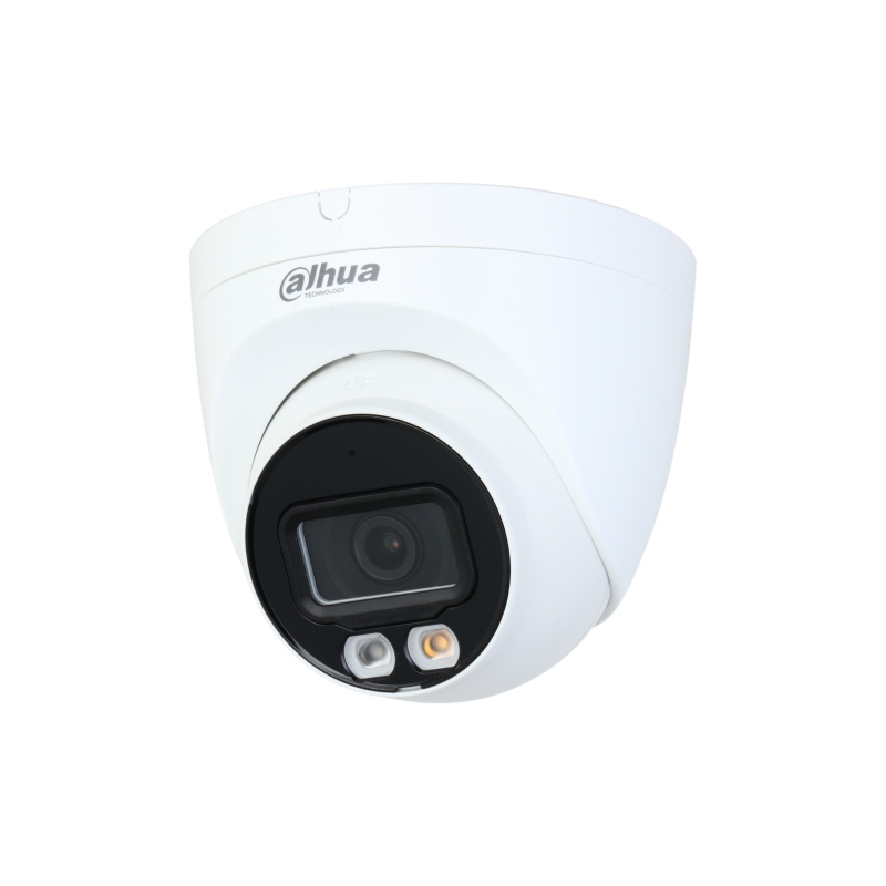 IP-камера DAHUA 2.8 мм, уличная, купольная, 8Мпикс, CMOS, до 3840x2160, до 20 кадров/с, ИК подсветка 30м, POE, -40 °C/+60 °C, белый (DH-IPC-HDW2849TP-S-IL-0280B)