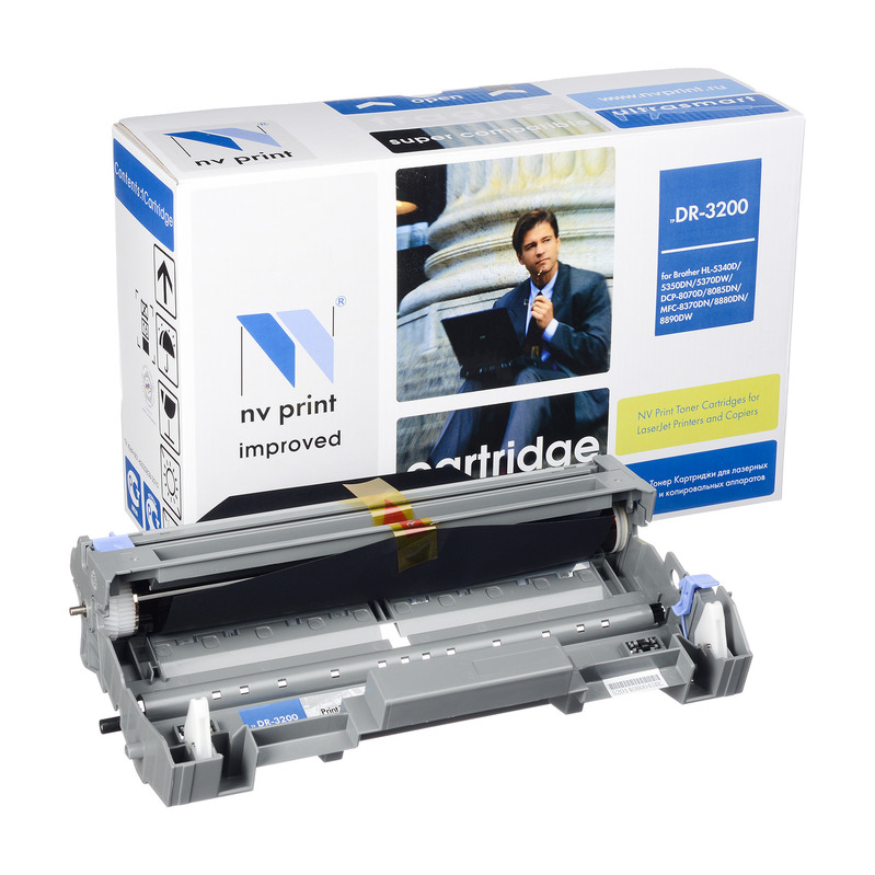 Драм-картридж NV Print DR-3200 для Brother HL5340D/5350DN/570DW/5380DN/DCP8085/8070/MFC8370/8880 25000 стр. (NV-DR3200)