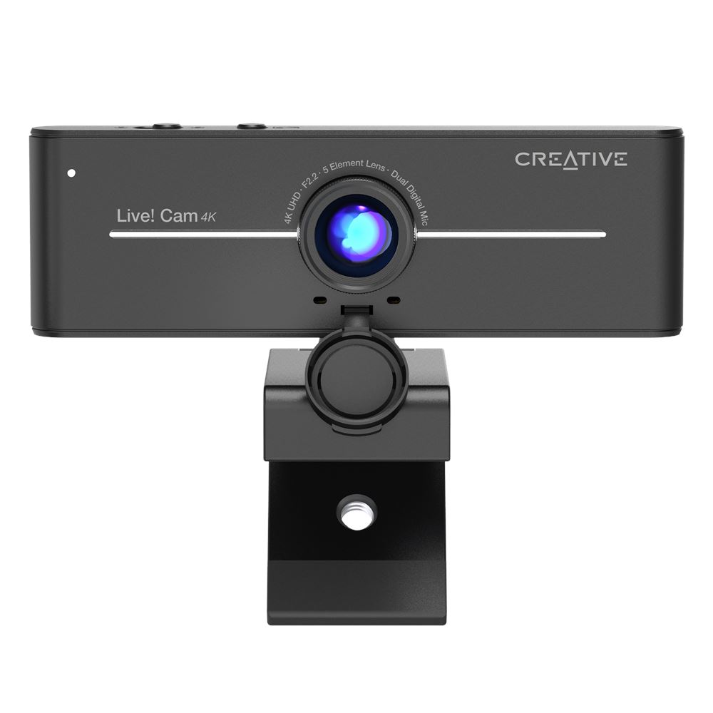 Вебкамера Creative Live! Cam Sync 4K, 8 MP, 3840x2160, встроенный микрофон, USB 2.0, черный (73VF092000000)