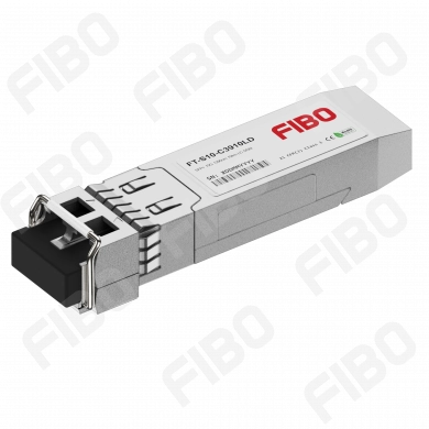 Модуль SFP+ FIBO, 10 км, LC, Tx:1390 нм, 10 Гбит/с, SM, двойной, WDM, DDM (FT-S10-C3910LD)