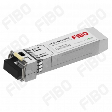 Модуль SFP FIBO, 60 км, SC, Tx:1310 нм, Rx:1550 нм, 1.25 Гбит/с, SM, одинарный, DDM (FT-S1-W3160SD)