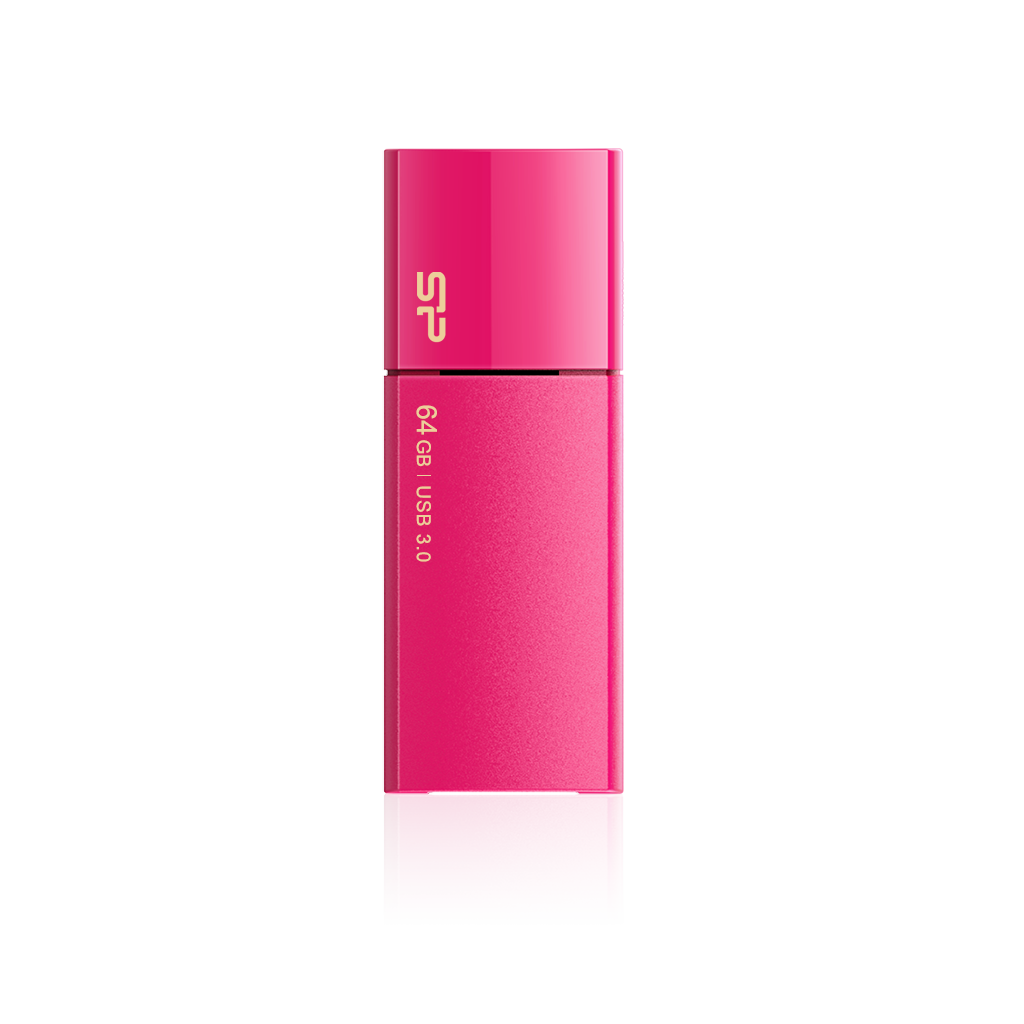Флешка 64Gb USB 3.0 Silicon Power Blaze Blaze B05, розовый (SP064GBUF3B05V1H)