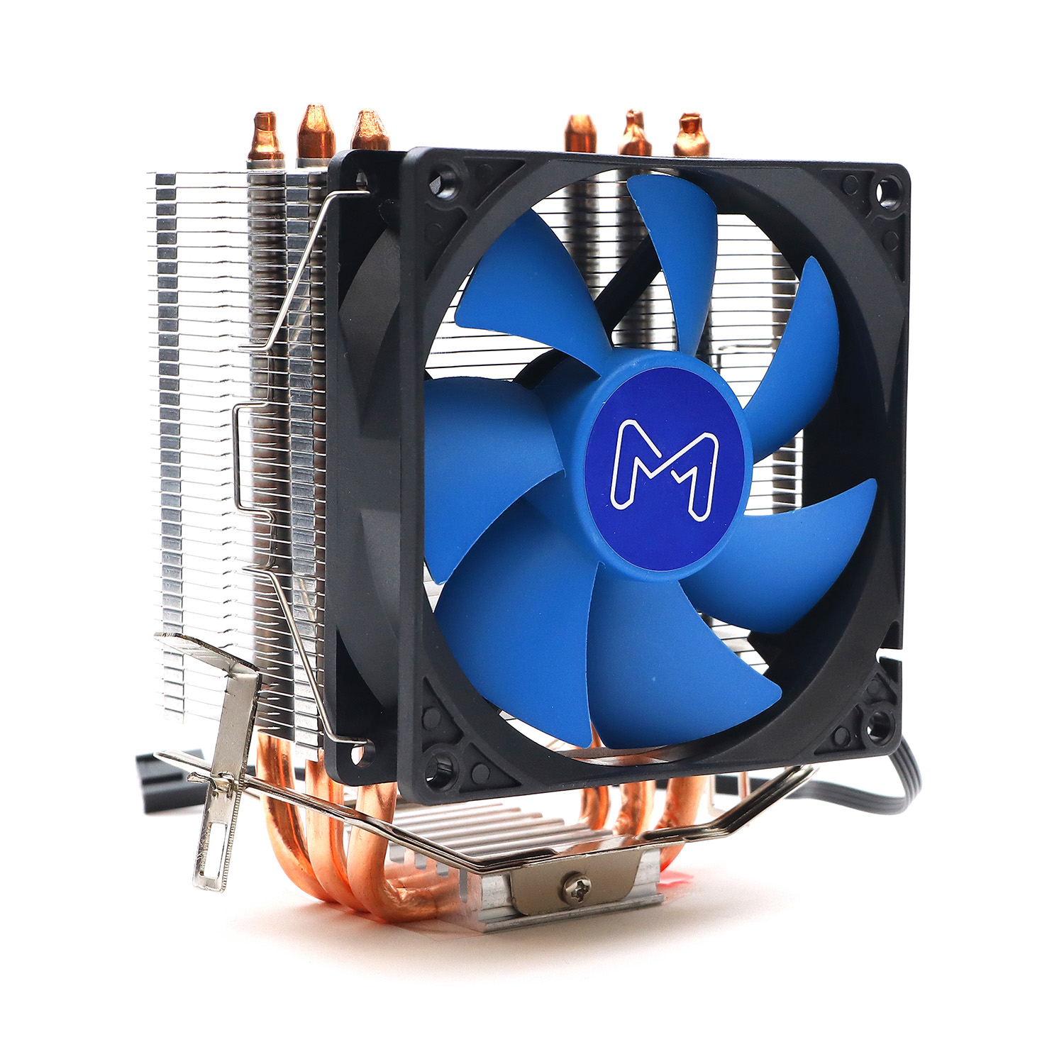 Кулер для процессора Mastero MC-95 для Socket 775/ 115x/ 1200/ 1700/ 1851/ AM2+/ AM3/ AM3+/ FM1/ AM4/ FM2/ FM2+, 92 мм, 2000rpm, 24 дБА, 95 Вт, 4-pin PWM, Al+Cu (MC95TW-PWM92BF)