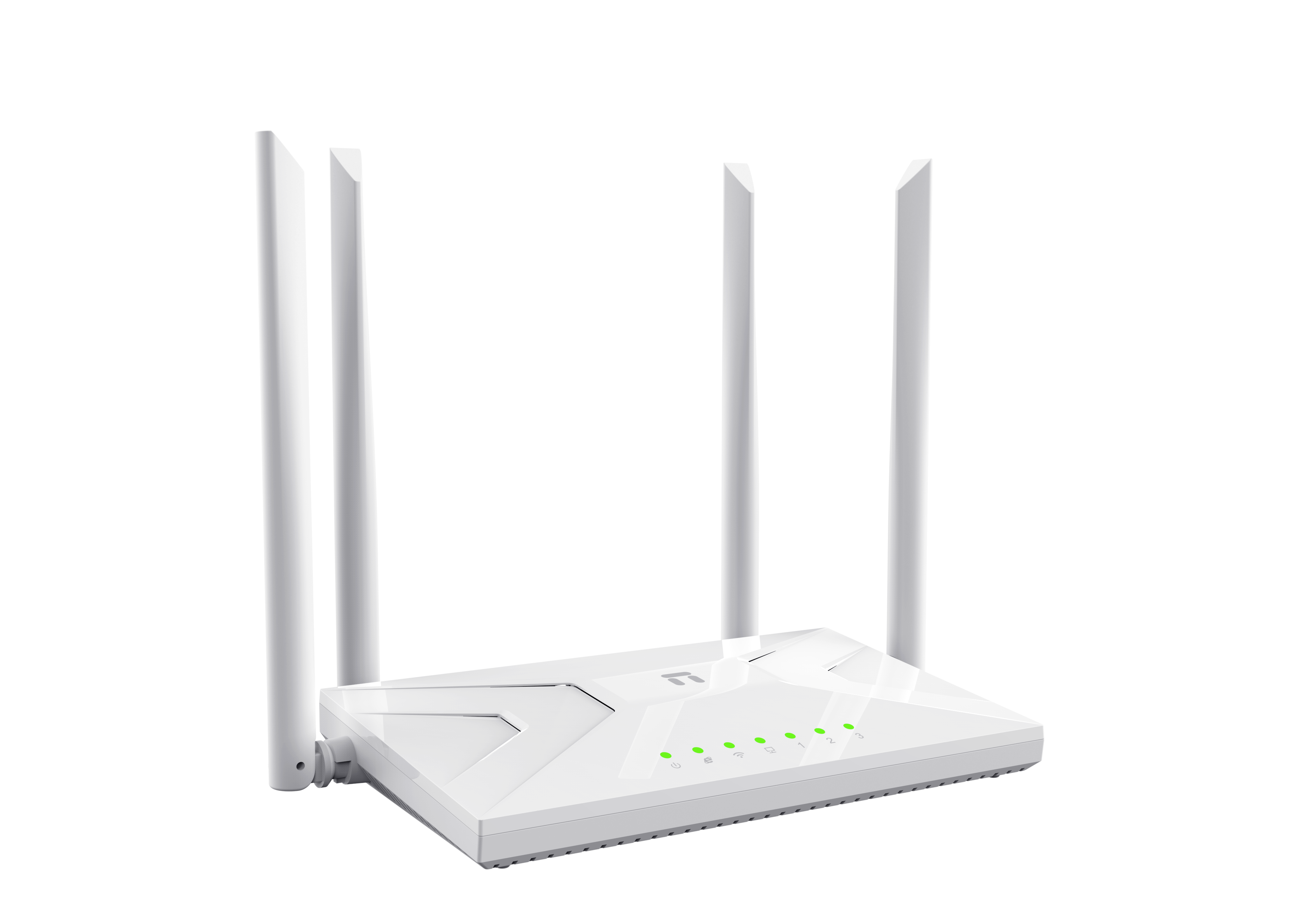  Wi-Fi роутер Netis NC21, 802.11a/b/g/n/ac, 2.4 / 5 ГГц, до 1.17 Гбит/с, LAN 3x100 Мбит/с, WAN 1x100 Мбит/с, внешних антенн: 4x5 дБи (NC21)