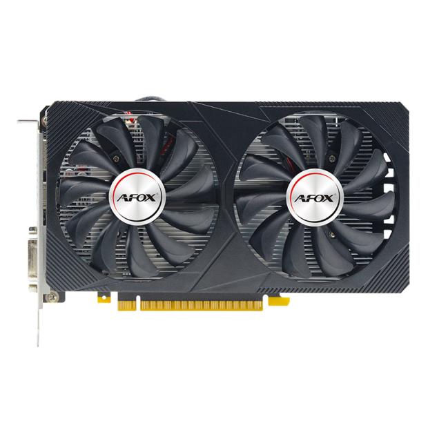 Видеокарта AFOX NVIDIA GeForce GTX 1650, 4Gb DDR6, 128 бит, PCI-E, DVI, HDMI, DP, Retail (AF1650-4096D6H3-V4)