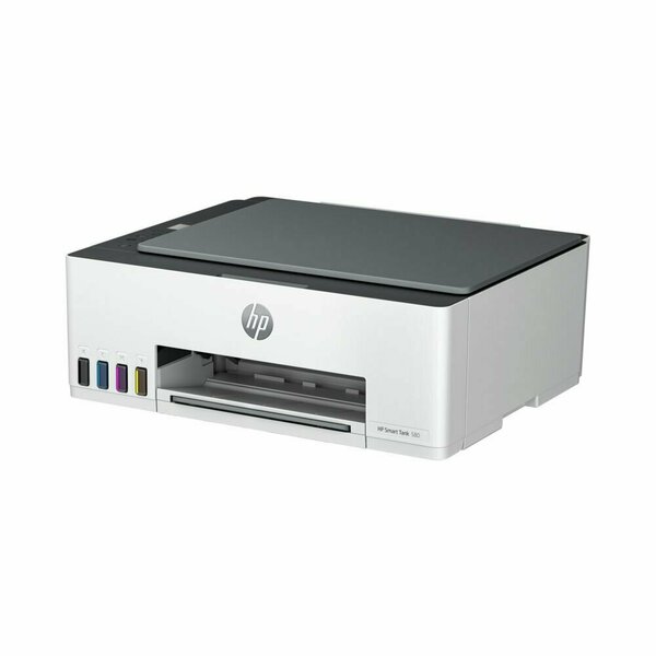 Струйные МФУ МФУ струйный HP Smart Tank 580, A4, цветной, 12 стр/мин (A4 ч/б), 5 стр/мин (A4 цв.), 4800x1200dpi, СНПЧ, Wi-Fi, USB, белый (1F3Y2A#671)