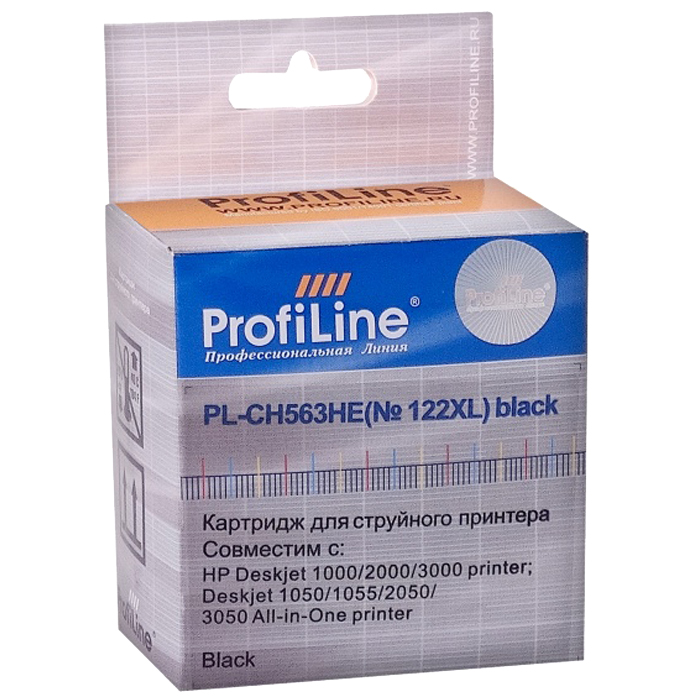 Картридж ProfiLine PL-CH563HE №122XL для Deskjet 1000/1050/1055/2000/2050/3000/3050, черный