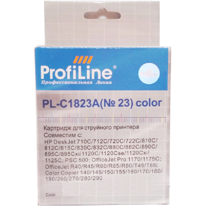 Картридж ProfiLine PL-C1823A для DJ 7xxC/880C/890C/895Cxi/1120C/1125C/J1170C/1175C, пигмент (IRH1063PFJ)