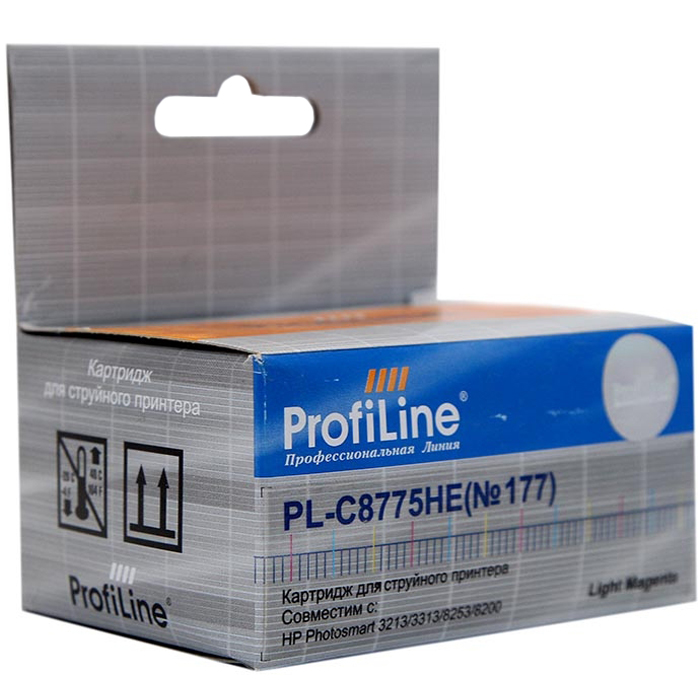 Картридж ProfiLine PL-C8775HE №177 для 8253, светло-пурпурный
