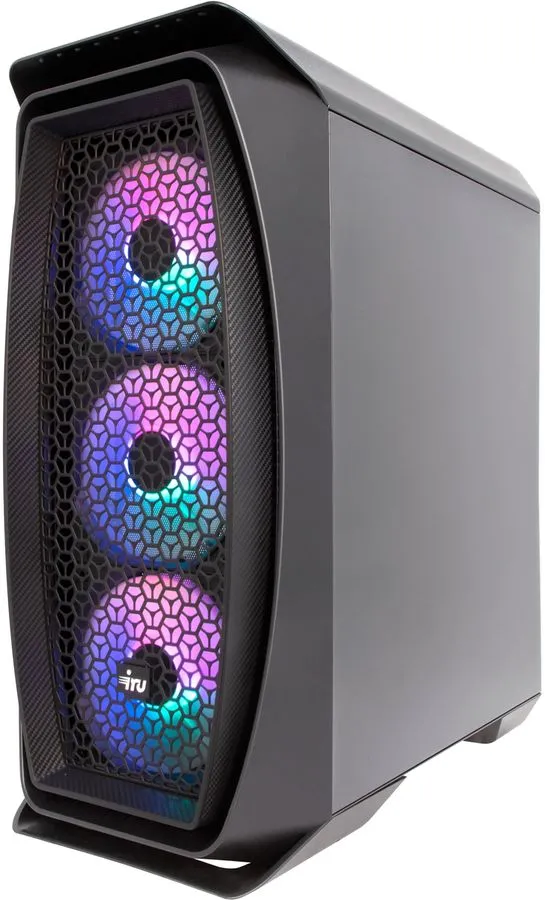 Системный блок IRU Game 510H6SEA, Intel Core i5 12400F 2.5 ГГц, 32Gb RAM, 512Gb SSD, NVIDIA GeForce RTX 3060 12Gb, без ОС, черный (2023162)