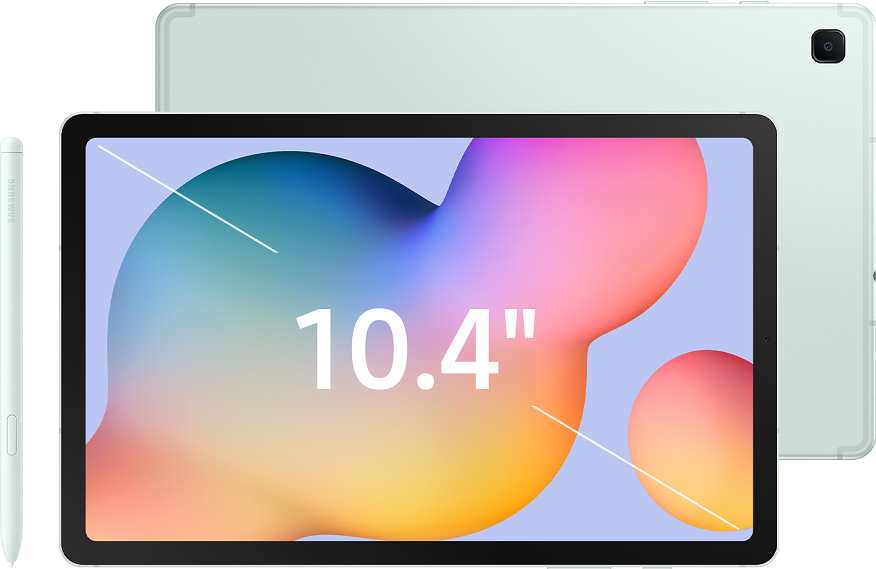 Планшет Samsung Galaxy Tab S6 Lite SM-P625 10.4 2000x1200, Exynos 1280, 4Gb RAM, 128Gb, 3G/4G LTE, WiFi, BT, 7.04 А·ч, Android 14, мятный (SM-P625NLGECAU)