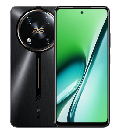 Смартфон ITEL RS4, 6.56 720x1612 IPS, MediaTek Helio G99 Ultimate, 12Gb RAM, 256Gb, 3G/4G, NFC, Wi-Fi, BT, 2xCam, 2-Sim, 5000 мА⋅ч, USB Type-C, Android 13, черный (ITL-RS4.12.256.BK)