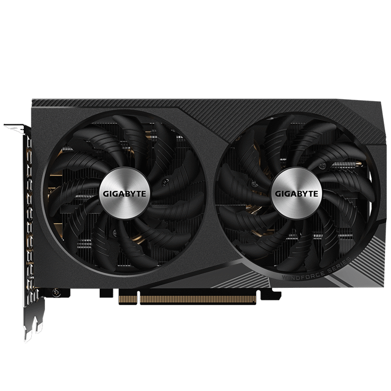 Видеокарта GIGABYTE NVIDIA GeForce RTX 3060 WINDFORCE OC, 12Gb GDDR6, 192 бит, PCI-E, 2HDMI, 2DP, Retail (GV-N3060WF2OC-12GD 2.0)