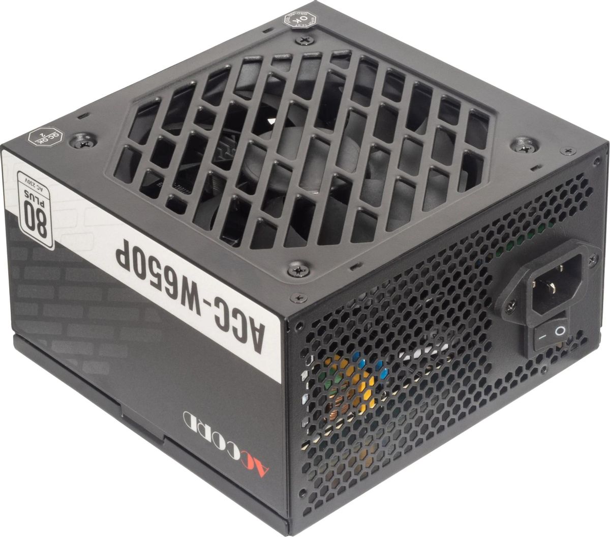 Блок питания 650 Вт ATX ACCORD ACC-W650P, 120 мм, 80 Plus, Bulk (OEM) (ACC-W650P)