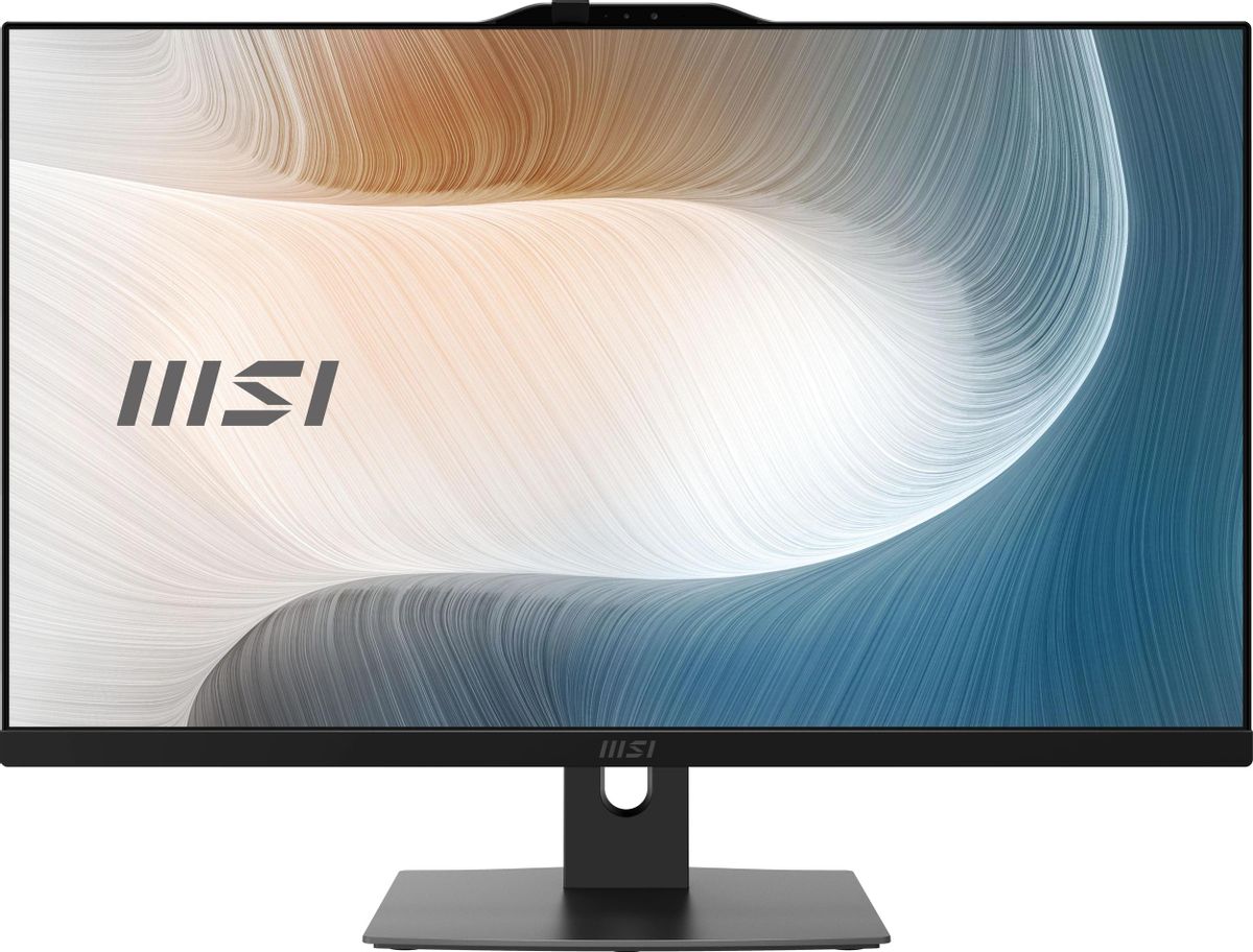 Моноблок MSI Modern AM272P 1M-680RU 27 1920x1080, Intel Core i5-120U 1.4 ГГц, 16Gb RAM, 512Gb SSD, Intel UHD Graphics, WiFi, BT, Cam, W11Pro, черный, клавиатура, мышь (9S6-AF8231-680)