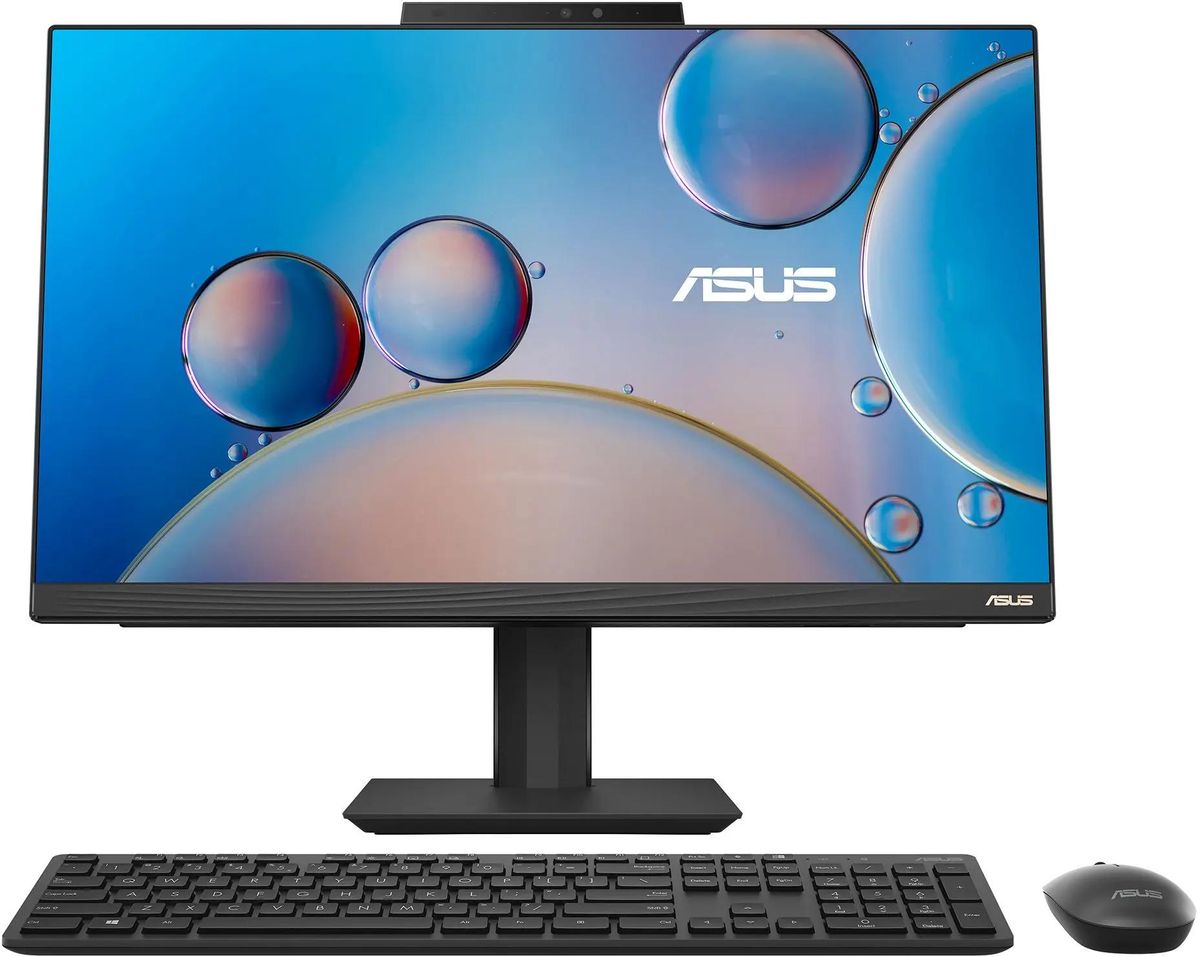 Моноблок Asus E3402WBA-BPC003M 23.8 1920x1080, Intel Core i3-1215U 1.2 ГГц, 8Gb RAM, 512Gb SSD, WiFi, BT, Cam, без ОС, черный, клавиатура, мышь (90PT03G3-M06720)