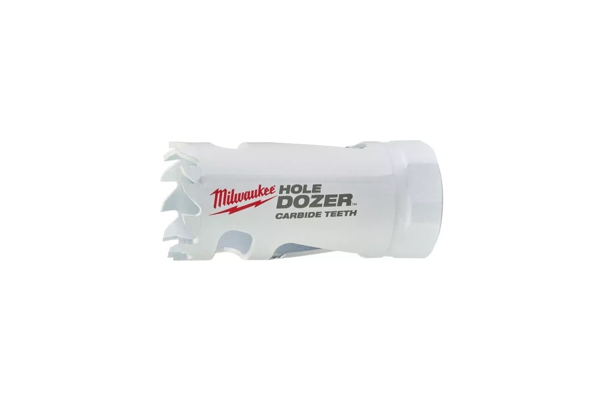 Коронка Milwaukee HOLE DOZER CARBIDE ⌀ 2.9 см, хвостовик: 5/8 дюйма, Bi METALL, керамическая плитка, чугун, нержавейка, алюминий, сталь, композитные материалы (49560710)
