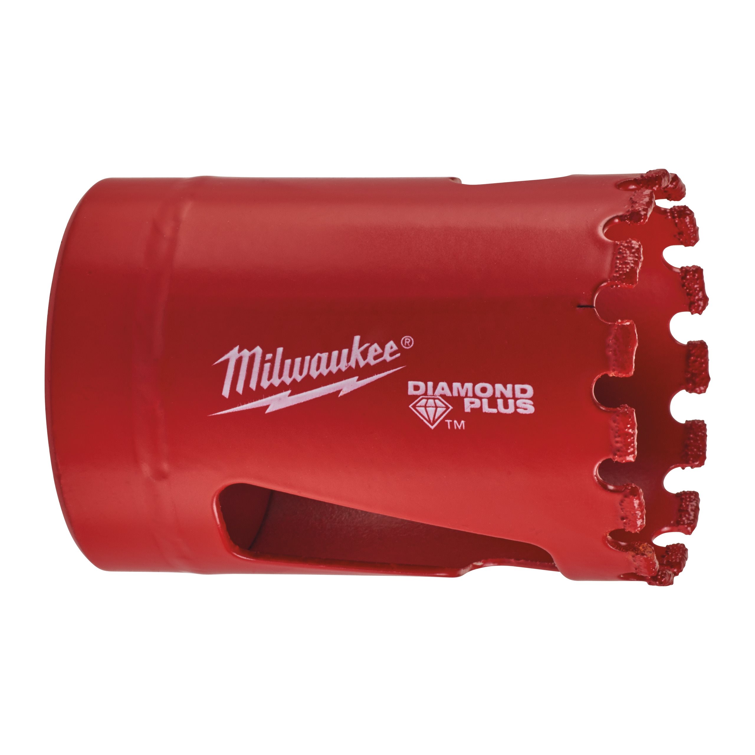 Коронка Milwaukee Diamond Plus ⌀ 3.5 см, хвостовик: 5/8 Х 18, алмазная, фарфор, керамогранит, керамическая плитка, чугун, стекловолокно (49565625)