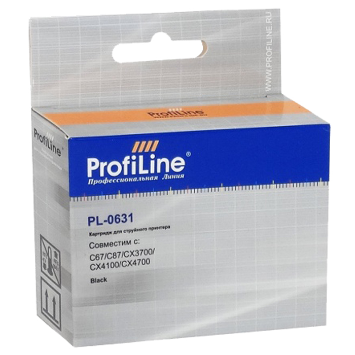 Картридж ProfiLine PL-0631-Bk для Epson C67/C87/CX3700/CX4100/CX4700 Black