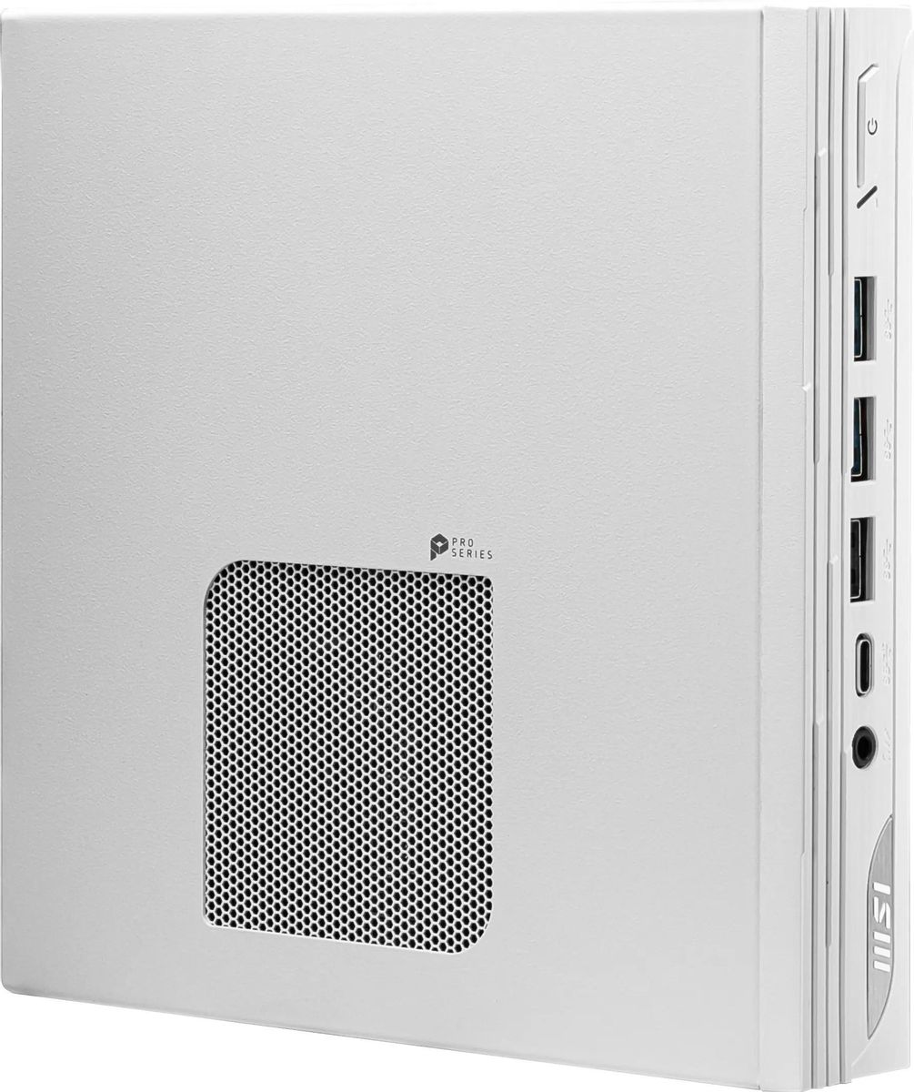  E2E4 Неттоп-платформа MSI Pro DP10 12M-039BRU, Intel Core i5-1235U 1.3 ГГц 2xSO-DIMM, 2x2.5 HDD/SSD, 1xM.2 SSD, WiFi, BT, белый (936-B0A622-039)