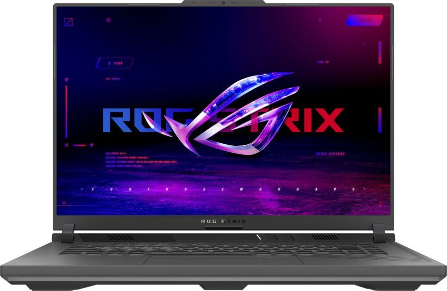 Ноутбук ASUS ROG Strix G16 G614JV-N4190 16 IPS 2560x1600, Intel Core i7 13650HX 2.6 ГГц, 16Gb RAM, 1Tb SSD, NVIDIA GeForce RTX 4060-8Gb, без OC, серый (90NR0C61-M00YZ0)