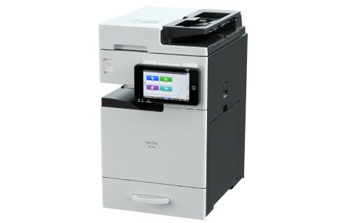 МФУ лазерный Ricoh IM 370, A4, ч/б, 37 стр/мин (A4 ч/б), 1200x1200 dpi, дуплекс, ДАПД-50 листов, сетевой, USB, белый/черный, требуется запуск через АСЦ (423502)