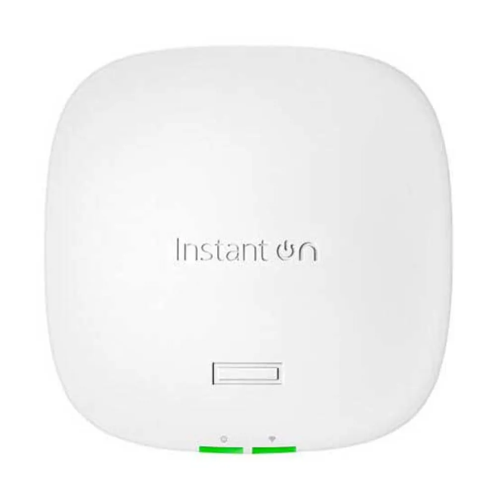 Точка доступа HPE Aruba Instant On AP32 (RW) LAN: 2.5 Гбит/с, 802.11a/b/g/n/ac/ax, 2.4 / 5 ГГц, до 4.17 Гбит/с, внутренних антенн: 2x4.5 дБи, PoE (S1T23A)