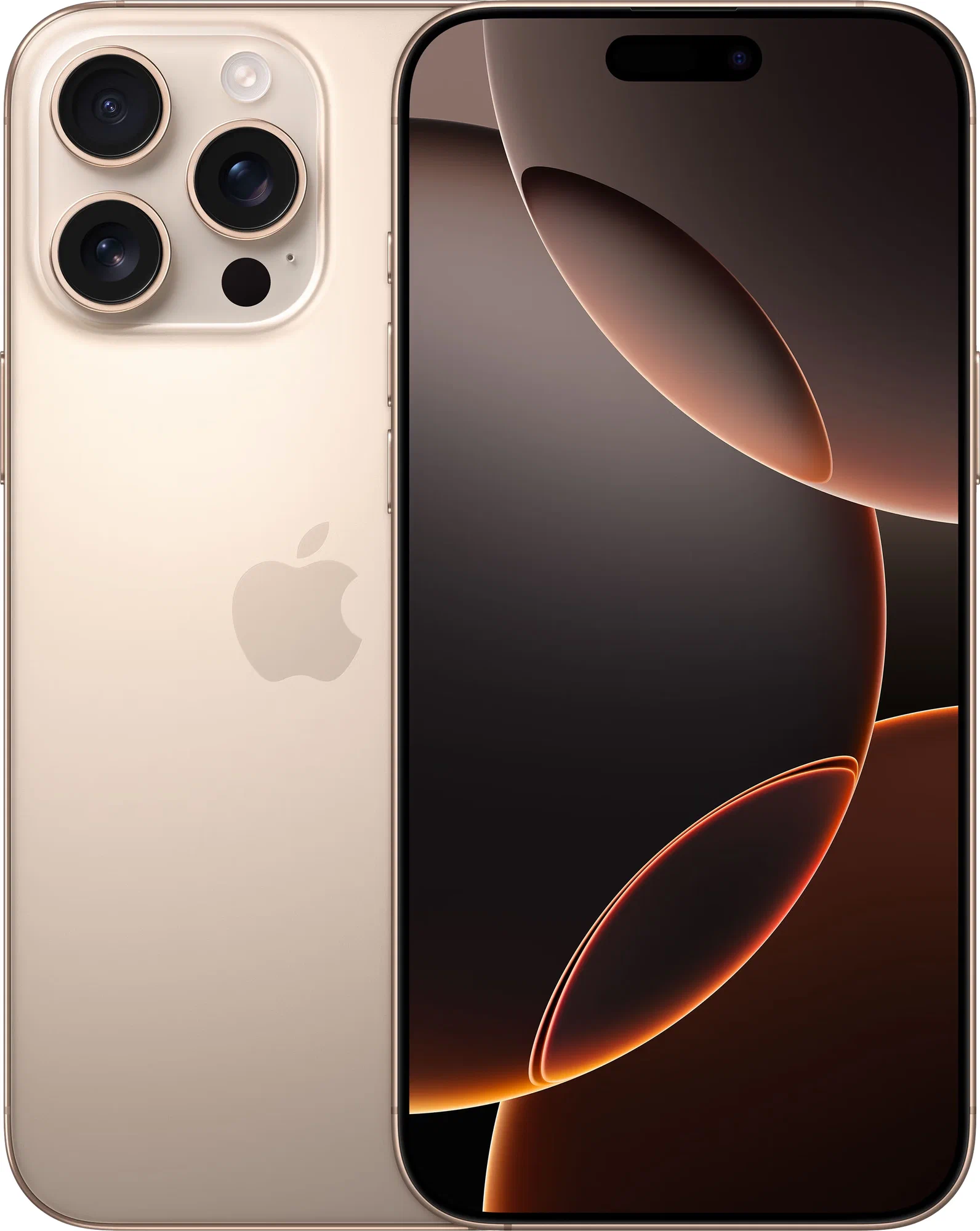 Смартфон Apple iPhone 16 Pro Max A3295, 6.9 2868x1320 OLED, Apple A18 Pro, 8Gb RAM, 1Tb, 3G/4G/5G, NFC, Wi-Fi, BT, 3xCam, 2-Sim (nano SIM+eSIM), USB Type-C, iOS 18, бежевый (MYWT3J/A)