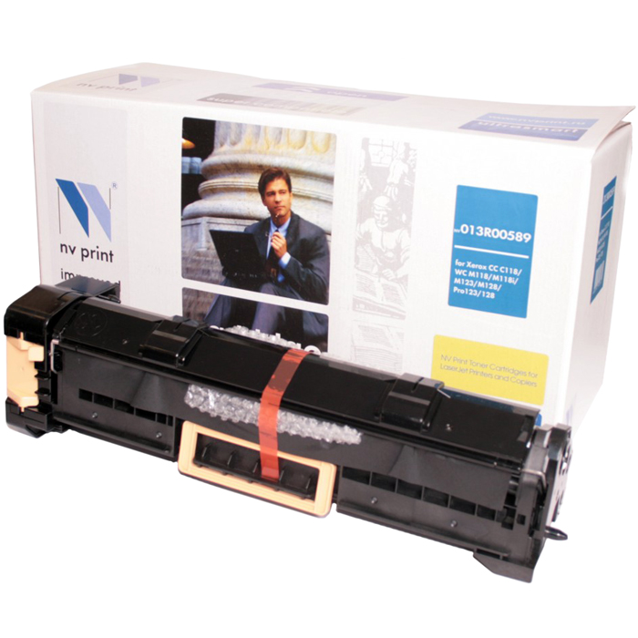 Драм-картридж (фотобарабан) лазерный NV Print NV-013R00589DU (013R00589), черный, 60000 страниц, совместимый, для Xerox WorkCentre M118/M118i, M123/M128, 133, WCPro 123/128, 133, CopyCentre™ 133, C123/C128™, C118