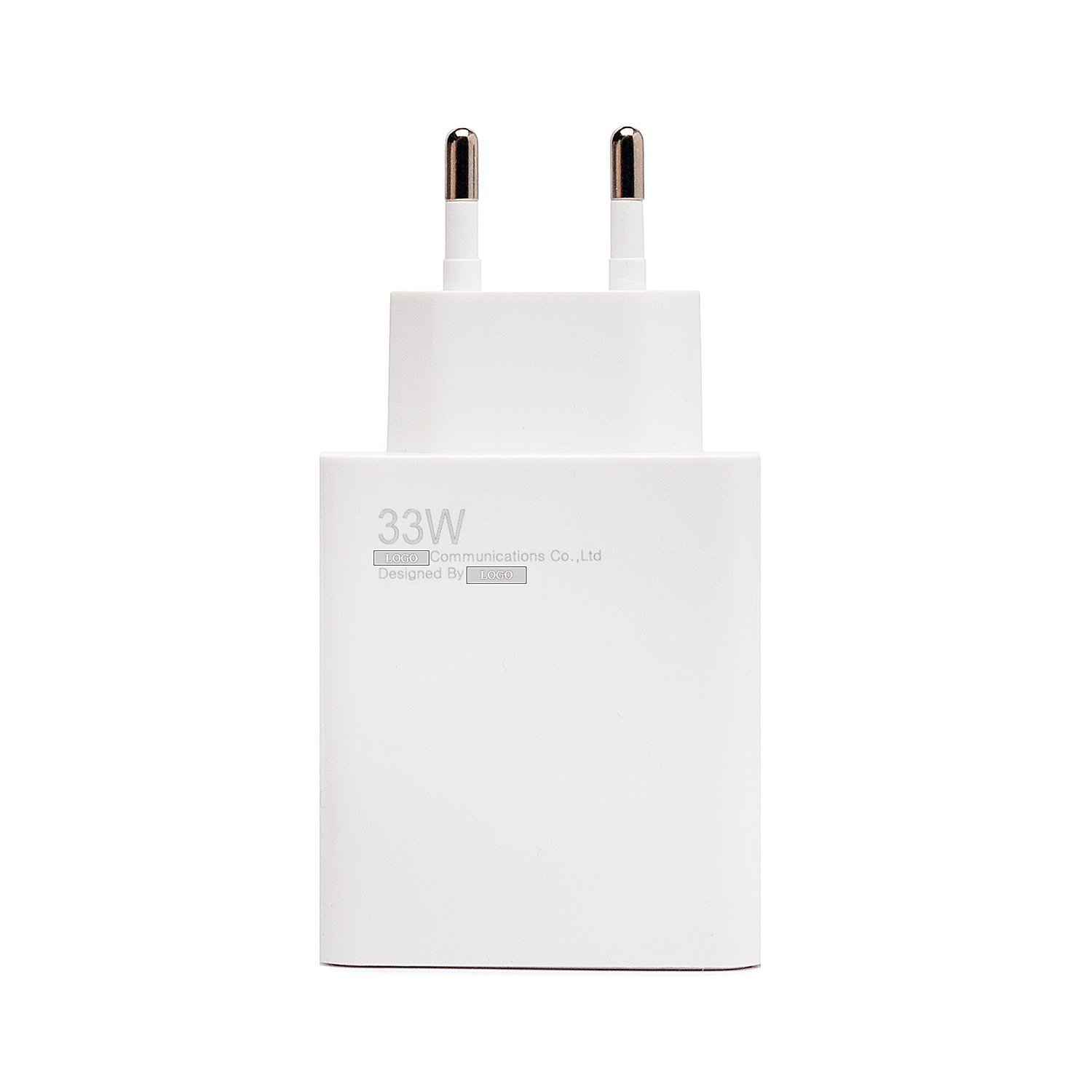 Сетевое зарядное устройство ORG 33 Вт, USB, EU, белый (222030), кабель USB Type A/USB Type C
