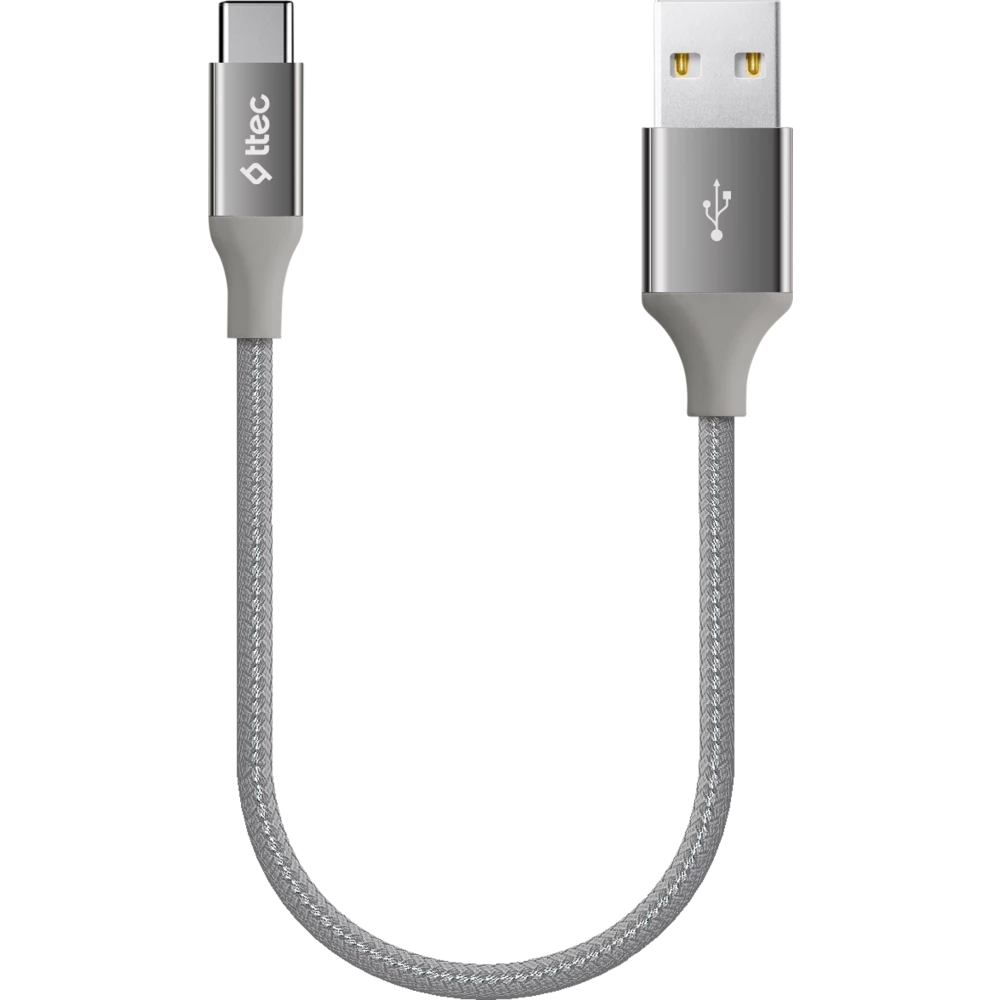 Кабель USB-USB Type-C, 30 см, TTEC AlumiCable (2DK26UG)