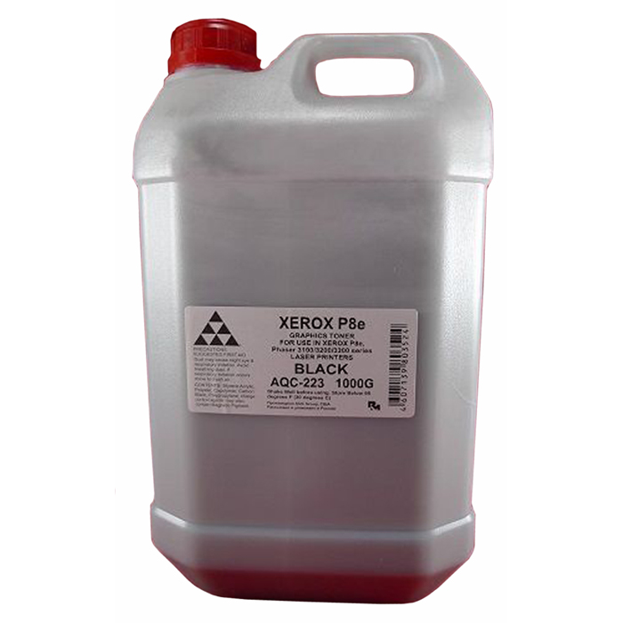 Тонер AQC AQC-223, канистра 1 кг, черный, совместимый для Xerox XEROX Phaser 3x00 / 31xx / 3210 / WC3119 / 4118 / PE16 / 120 / 220 / P8e (AQC-223)
