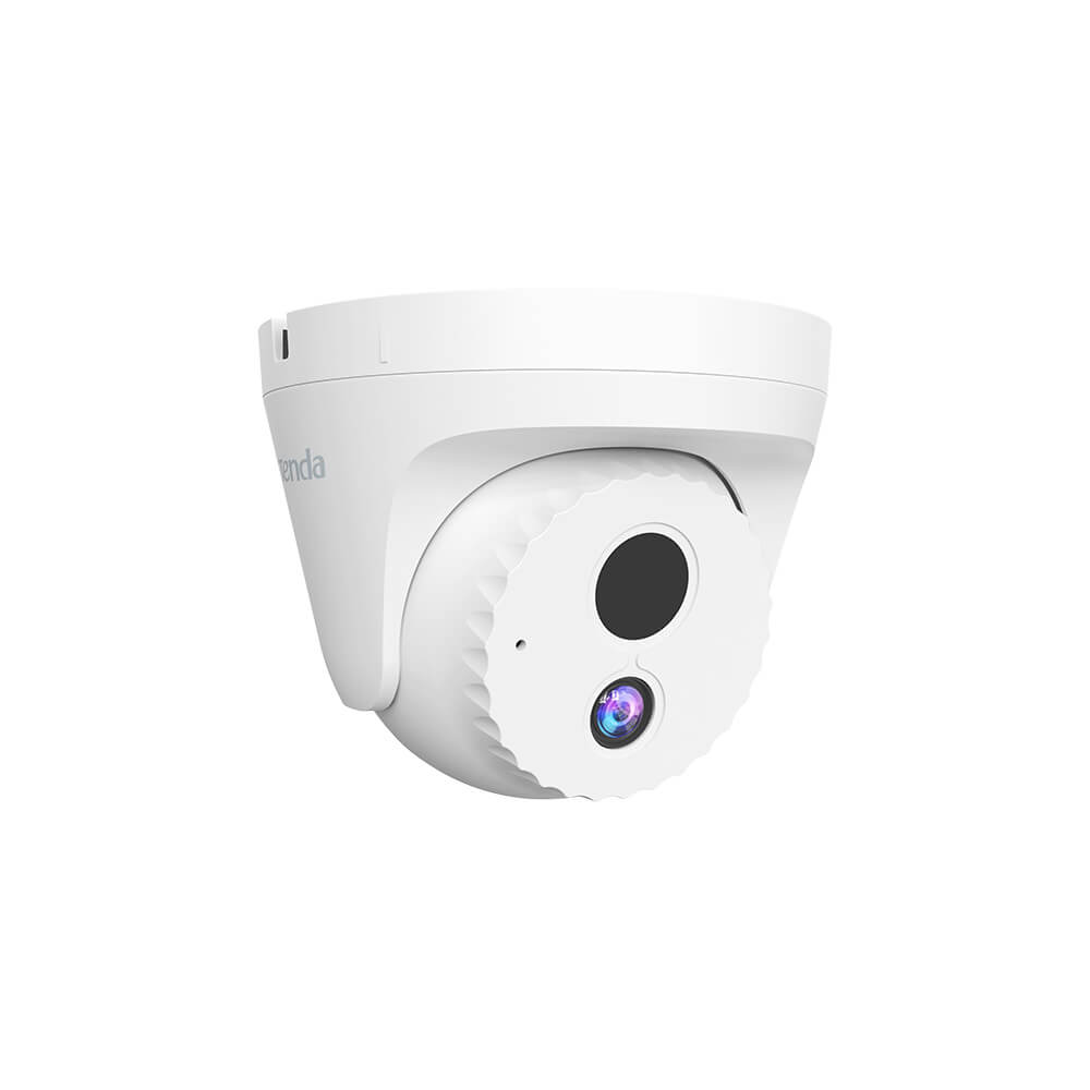 IP-камера TENDA IC7-PRS 4 мм, купольная, 4 Мпикс, CMOS, до 2560x1440, до 25 кадров/с, ИК подсветка 30м, POE, -10 °C/+50 °C, белый (IC7-PRS)