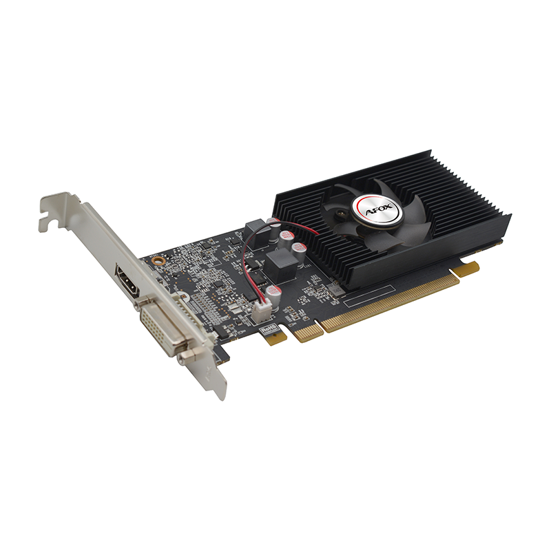 Видеокарта AFOX NVIDIA GeForce GT 1030 AF1030-2048D5L7, 2Gb GDDR5, 64 бит, PCI-E, DVI, HDMI, Retail (AF1030-2048D5L7)