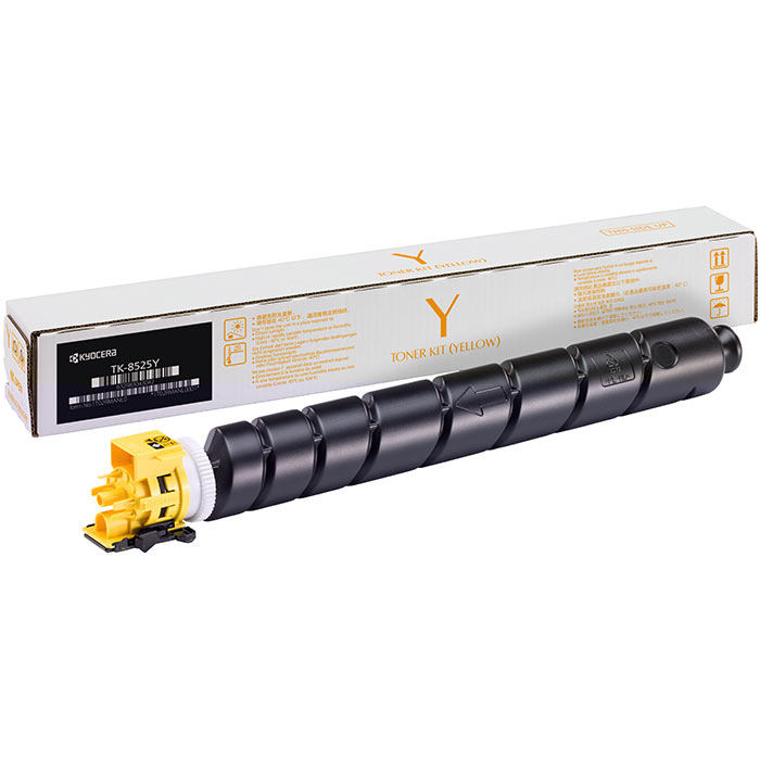 Картридж лазерный Kyocera TK-8525Y/1T02RMANL0, желтый, 20000 страниц, оригинальный для Kyocera TASKalfa 4052ci