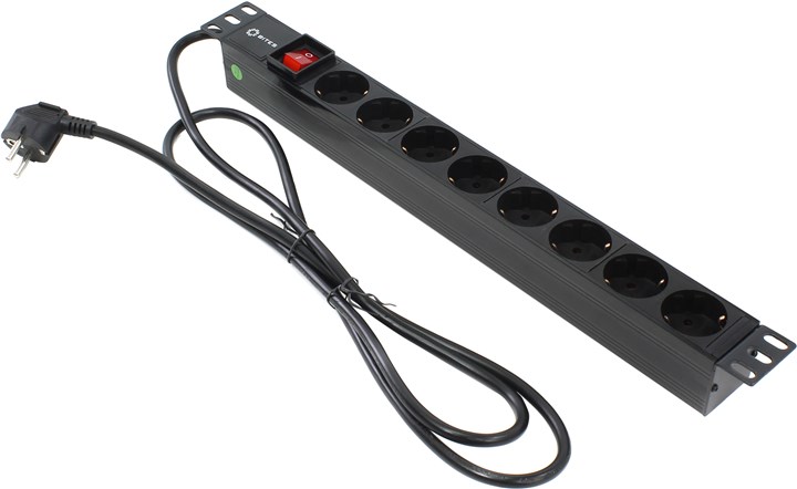 Блок розеток (PDU) 5bites PDU819P-01, кол-во розеток:8
