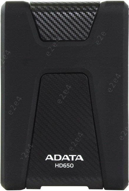 Внешний жесткий диск (HDD) ADATA 4Tb, черный (DashDrive Durable HD650 USB 3.1 4TB)