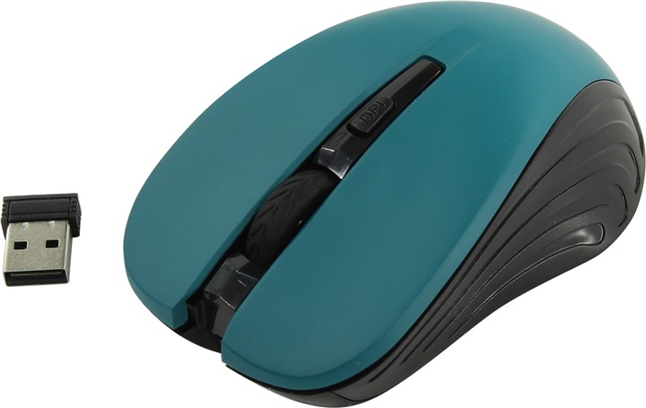 Мышь беспроводная SmartBuy SBM-340AG-CN, 1000dpi, зеленый