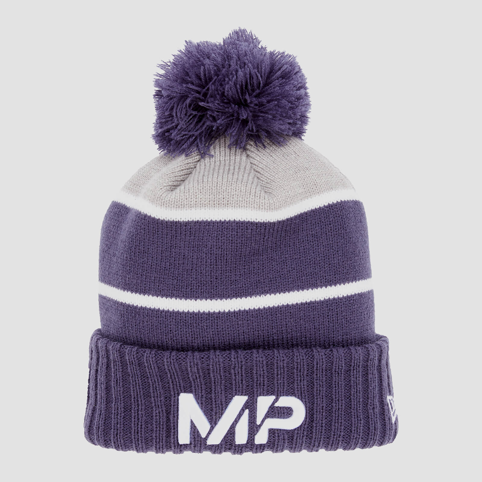 Clothing Accessories MP New Era Knitted Bobble Hat - Navy/White