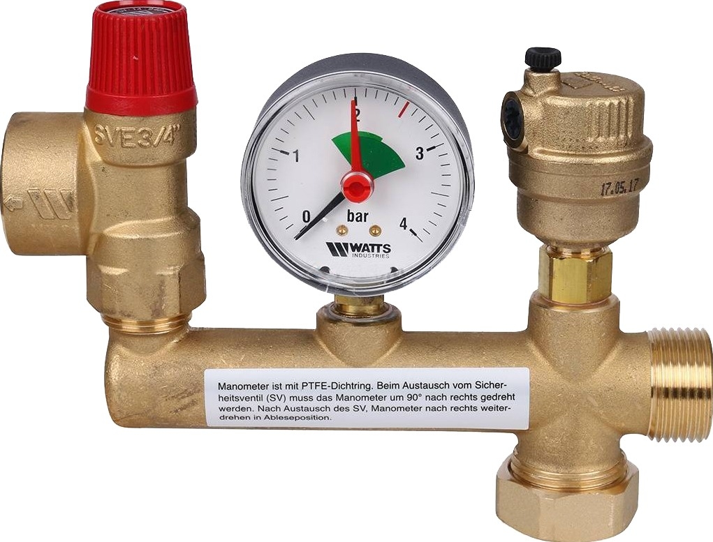 Запорная арматура  Santprice Группа безопасности Buderus KSS G215/G225 63033871