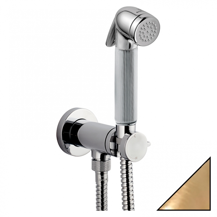 Гигиенический душ Bossini Nikita Mixer Set E37008 BR со смесителем E37008B.022