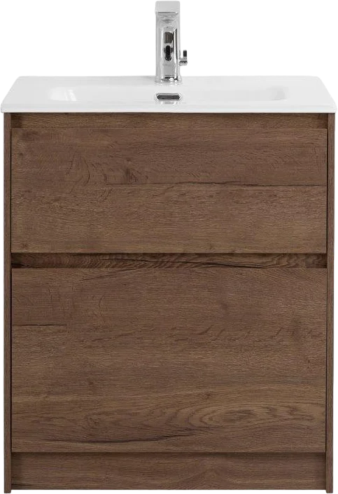 Тумба для комплекта BelBagno Kraft 39 50 напольная, rovere tabacco KRAFT39-500/390-2C-PIA-RT