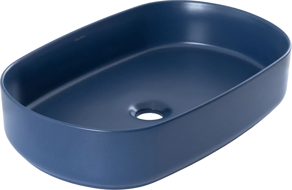 Раковина Allen Brau Fantasy Oval 55x36, индиго 4.11022.ID