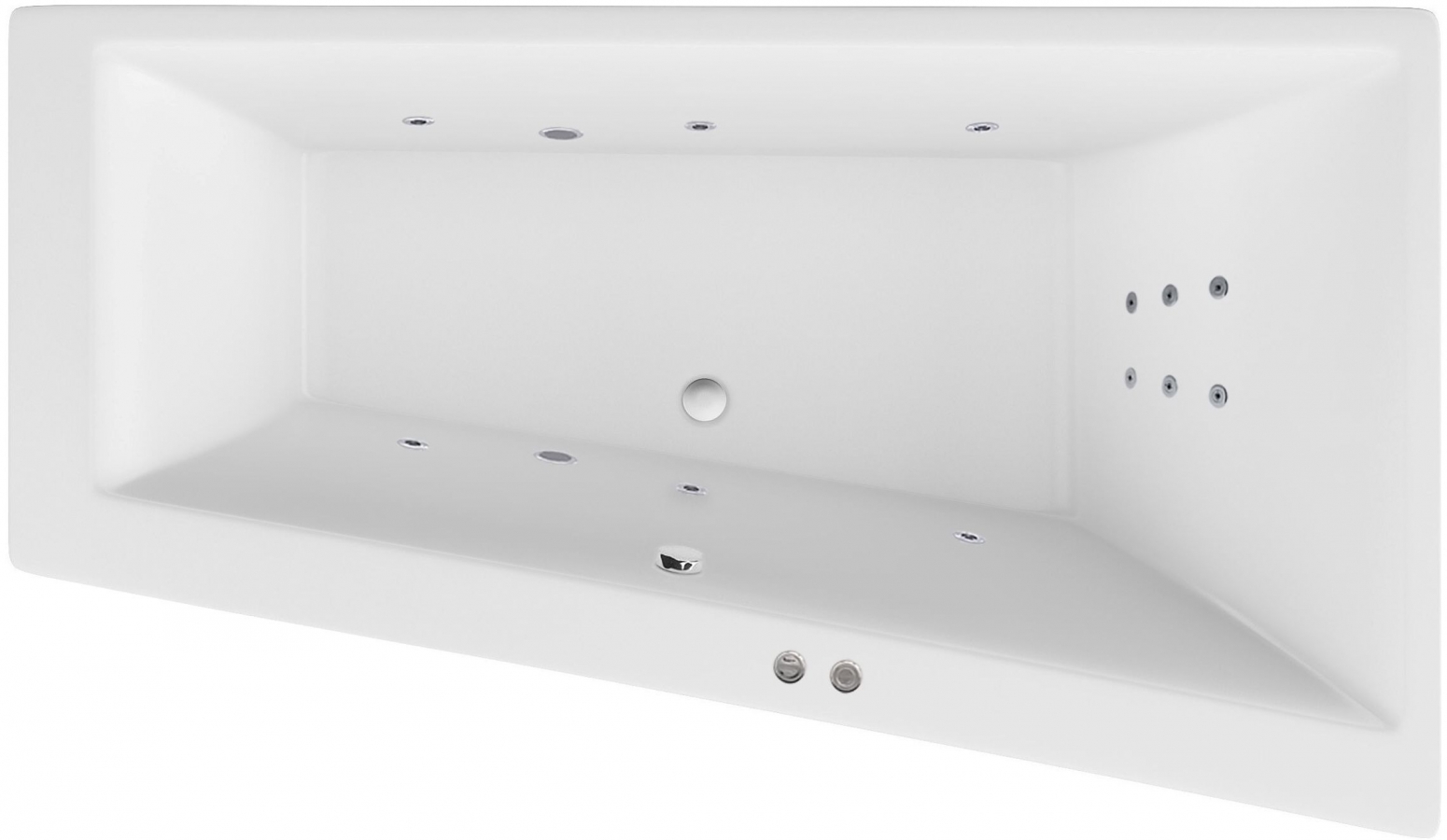 Акриловая ванна Excellent Sfera WAEX.SFP17.LINE 170x100 P