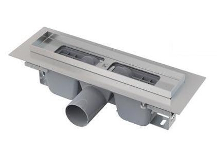 Сифоны и трапы  Santprice Душевой лоток AlcaPlast APZ101 300 с опорами APZ101-300