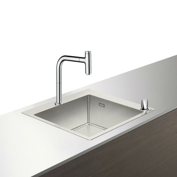 Кухонные комбинации Кухонная комбинация hansgrohe C71-F450-06 43201000, хром