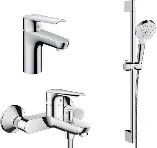 Душевые наборы Комплект смесителей hansgrohe SET Logis E 70 (a)