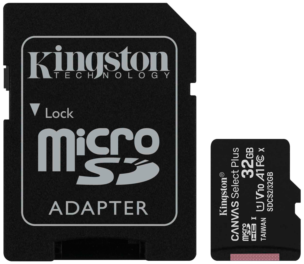 Карты памяти Карта памяти MicroSDHC Kingston